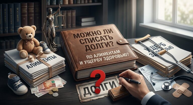 Несписываемые долги при банкротстве физлиц: алименты и возмещение вреда