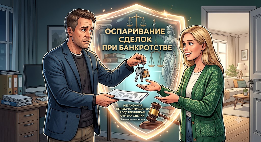 Оспаривание фиктивных сделок с имуществом при банкротстве физлиц