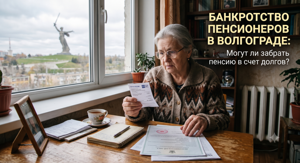 Консультация пенсионера по вопросам банкротства в Волгограде